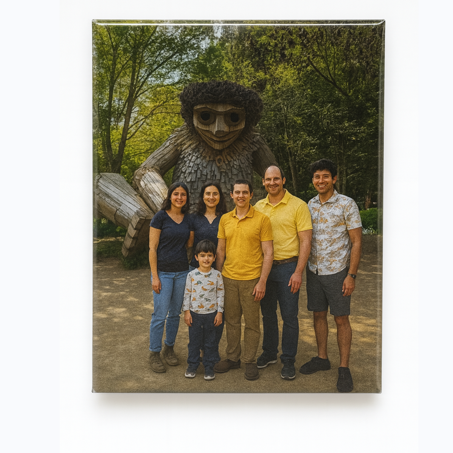 Personalized Photo Magnet – Rectangle 3.5″ × 2.5″