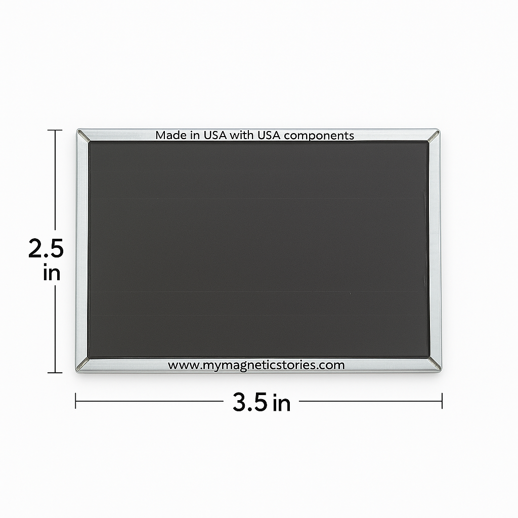 Personalized Photo Magnet – Rectangle 3.5″ × 2.5″